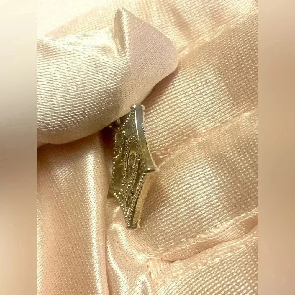 Vintage  Sophia Fiori silver tone star charm - Picture 2 of 3